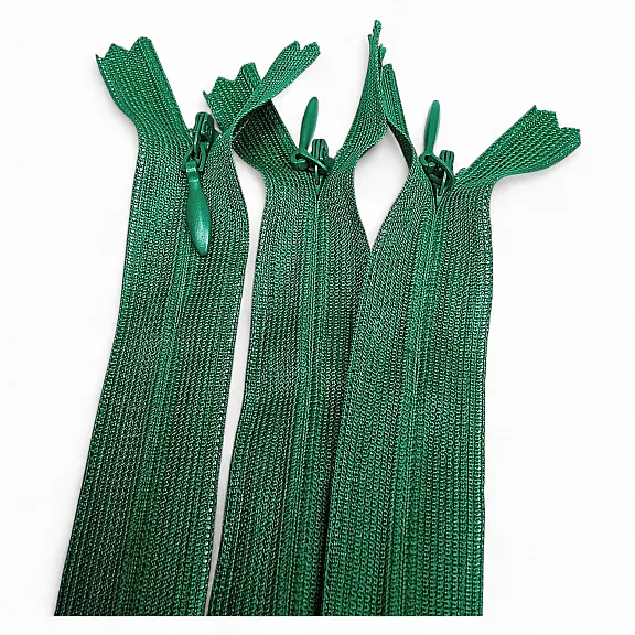 40 cm Closed End (Bottom) Hidden Tulle Zipper  ZPHSN0040TUL