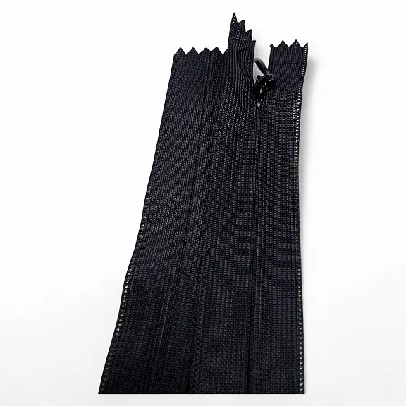 50 cm Closed End (Bottom) Hidden Tulle Zipper  ZPHSN0050TUL