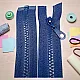 71 cm  - 27.95" #6 Nylon Sweatshirt Zipper – Open End (Separate) ZPHSN0071T6
