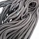 Braided Cord 130 cm - 1,42 yd Cotton Brown PROMO PROMOYKRD00Brown