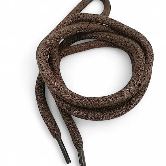 Braided Cord 130 cm - 1,42 yd Cotton Brown PROMO PROMOYKRD00Brown