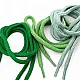 Braided Cord 130 cm - 1,42 yd Cotton Pistachio Green PROMO PROMOYKRD00PFGreen