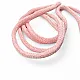 Braided Cord 130 cm - 1,42 yd Cotton Pink PROMO PROMOYKRD00PPink