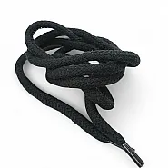 Braided Cord 130 cm - 1,42 yd Cotton Black Tres Cord 100 Pcs YKRD00PBlack