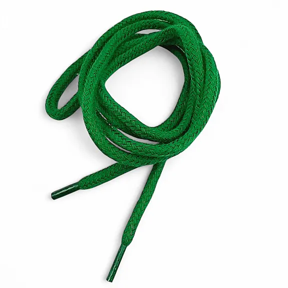 Yuvarlak Kordon 130 cm Pamuk Koyu Yeşil Tres Kordon 100 Ad YKRD00PDGreen