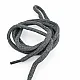 Yuvarlak Kordon 130 cm Pamuk Koyu Gri Tres Kordon 100 Ad YKRD00PDGrey