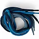 Braided Cord 130 cm - 1,42 yd Cotton Turquoise Tres Cord 100 Pcs YKRD00PTrq