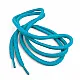 Braided Cord 130 cm - 1,42 yd Cotton Turquoise Tres Cord 100 Pcs YKRD00PTrq