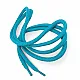Braided Cord 130 cm - 1,42 yd Cotton Turquoise Tres Cord 100 Pcs YKRD00PTrq