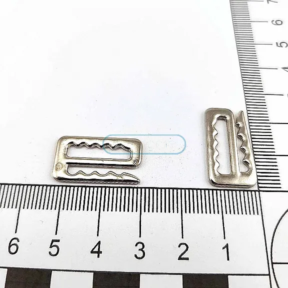 Penuar Hook 1.6 cm Serrated Swimsuit Hook Y00012 Penuar Hook 1.6 cm Serrated Swimsuit Hook Y00012