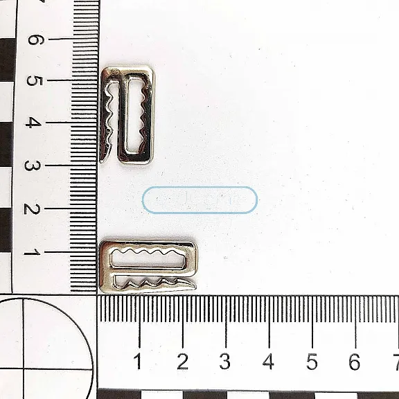 Penuar Hook 1.6 cm Serrated Swimsuit Hook Y00012 Penuar Hook 1.6 cm Serrated Swimsuit Hook Y00012