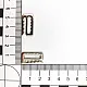Penuar Hook 1.6 cm Serrated Swimsuit Hook Y00012 Penuar Hook 1.6 cm Serrated Swimsuit Hook Y00012