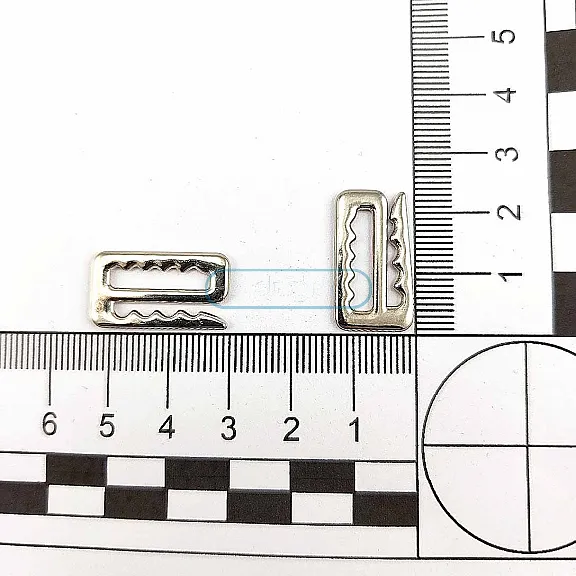 Penuar Hook 1.6 cm Serrated Swimsuit Hook Y00012 Penuar Hook 1.6 cm Serrated Swimsuit Hook Y00012