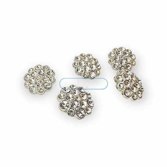 23 mm 36 boy Taşlı Düğme Siyah ve Beyaz Taşlı Düğme Ceket ve Kaban Düğmesi PBT0024