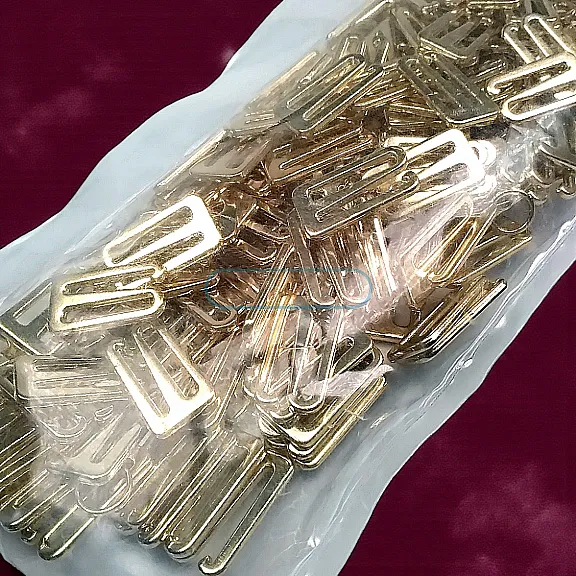 Bra Hook 2 cm Swimsuit and Underwear Hook Gold Color 100 Pieces / Pack PBT0039PROMO