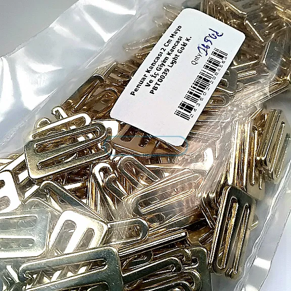 Bra Hook 2 cm Swimsuit and Underwear Hook Gold Color 100 Pieces / Pack PBT0039PROMO