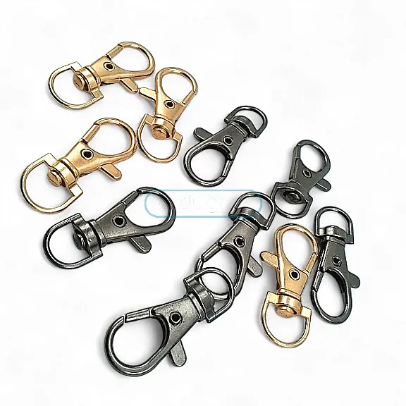 9 mm Paris Hook Spring Swivel Hooks - Keychain Hook  100 Pcs/packet A 510