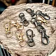 9 mm Paris Hook Spring Swivel Hooks - Keychain Hook  100 Pcs/packet A 510