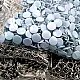 Baby Snap Fastener with Cover 9.5mm - 3/8" Pastel Blue Painted Stainless 250 Pcs/Pack C0014PromoPBlue