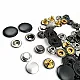 15 mm Cap Italian Style Domed Coat Snap Button - Snap Deluxe Series 1200 (500 Pieces / Pack) DLX001200PROMO