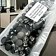 Jeans Button 12.5 mm 0,47" Metallic Black with Movable Cup 150 Pieces/Pack KD0012503PROMO