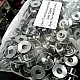 Jeans Button 17 mm 0.67" Without Logo Conical Hole 300 Pieces/Pack KD001701PROMO