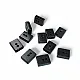 Cord End Sew-On - Cube Shape Matte Black 50 pcxs/Packet Entry 7.5 mm - 0,27" PROMOART0034