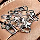 Parrot Hook 1,5 cm -0.6" Keychain Hook Nickel Color 50 Pieces / Pack A 546 PROMO2