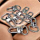 Parrot Hook 1,5 cm -0.6" Keychain Hook Nickel Color 50 Pieces / Pack A 546 PROMO2
