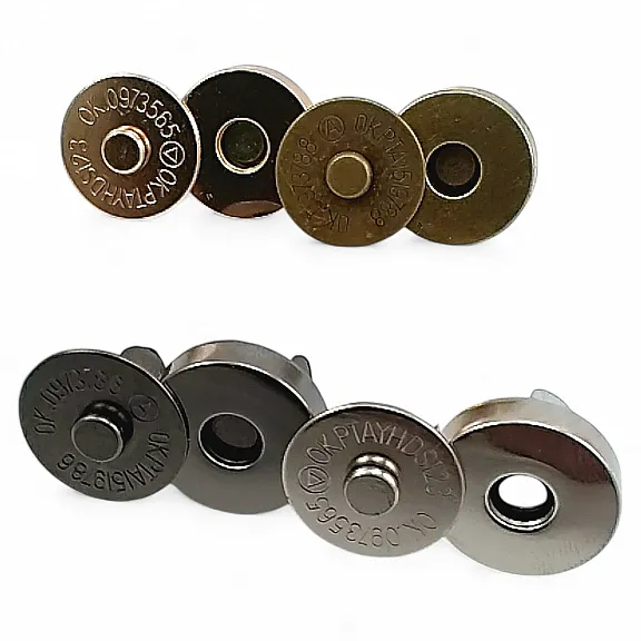 18 mm Çanta Mıknatısı - Mıknatıslı Çanta ÇıtÇıtı Plus Kalite SB 2824