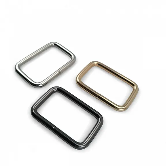 3 cm 1.2" Metal Rectangular Buckle - Frame Buckle Special Plating S 1220