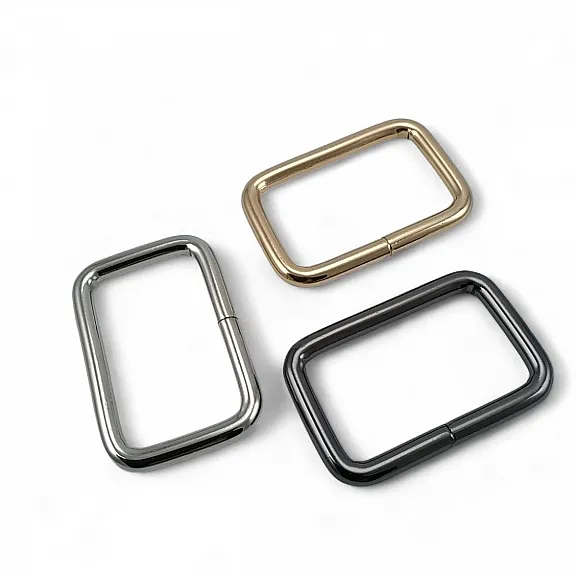 3 cm 1.2" Metal Rectangular Buckle - Frame Buckle Special Plating S 1220