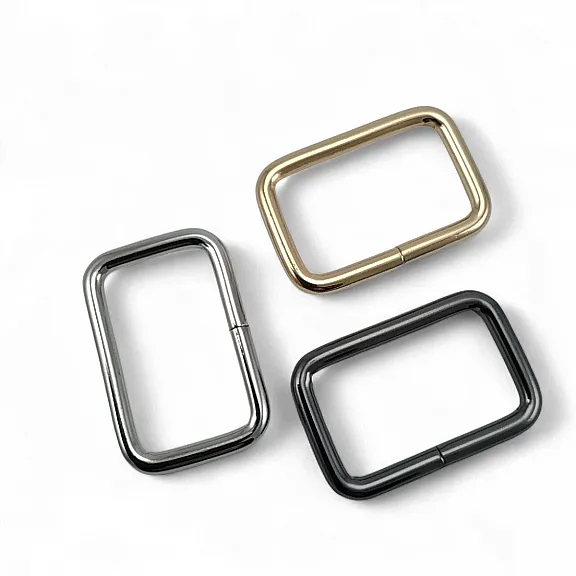 3 cm 1.2" Metal Rectangular Buckle - Frame Buckle Special Plating S 1220