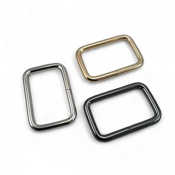 3 cm 1.2" Metal Rectangular Buckle - Frame Buckle Special Plating S 1220