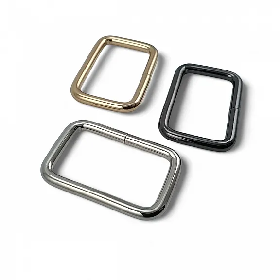 3 cm 1.2" Metal Rectangular Buckle - Frame Buckle Special Plating S 1220