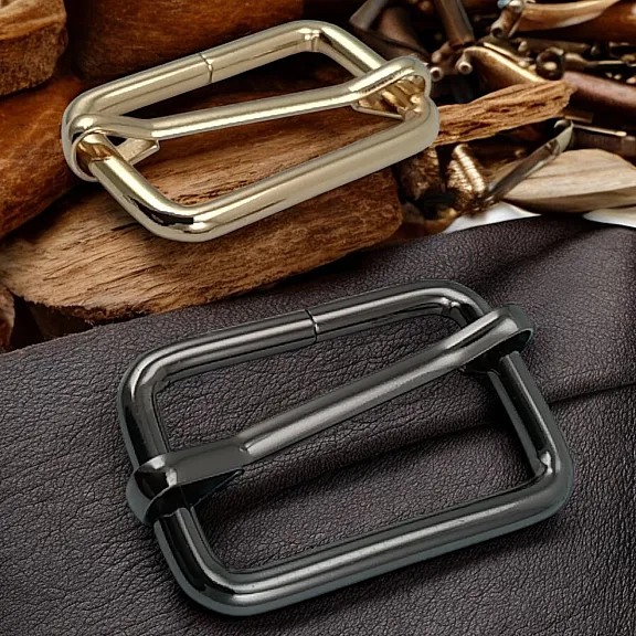 3 cm Metal Askı Ayar Tokası Tek Sürgülü Özel Kaplama S 1272