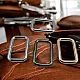 3 cm 1.2" Rectangular Buckle - Frame Buckle Special Metal Plating S 3572