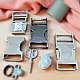 Bandolier Buckle 2 cm -0,78" Snap-On Zamak Buckle Special Production SB 25690