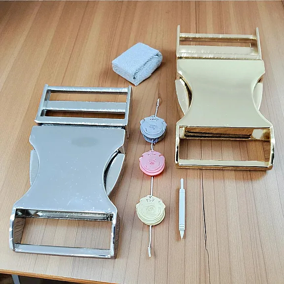 Bandolier Buckle 2.5 cm -1" Snap-On Zamak Buckle Special Production SB 25692