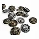 Shank Button Coat Button with Emblem 23 mm - 36 L - 0,90" ERD001ZAM