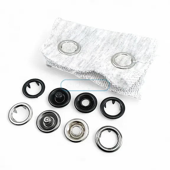 Tırnaklı Çıtçıt 15 mm Büyük Boy Çıt Çıt  - İki Taraf Halkalı ERC0015TIRPRU