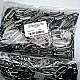 Oval Eyelet 3 cm - 1,18" Brass 100 Pieces / Pack Nickel Plating EROV0030PRPromo