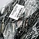 Oval Eyelet 3 cm - 1,18" Brass 100 Pieces / Pack Nickel Plating EROV0030PRPromo
