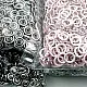 9,5 mm Prong Snaps Fastener Powder Color Baby Snap Buttons 3/8" Stainless 250 Pcs/Pk C0095DPPKPudra