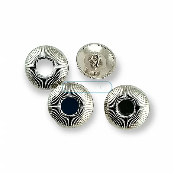Mineli Düğme 21 mm  - 32 boy  Ceket Düğmesi E 1643 MN