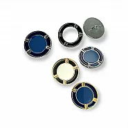 Jacket and Cardigan Button Enamel Shank Button 25 mm-40 L E 515 AW2223