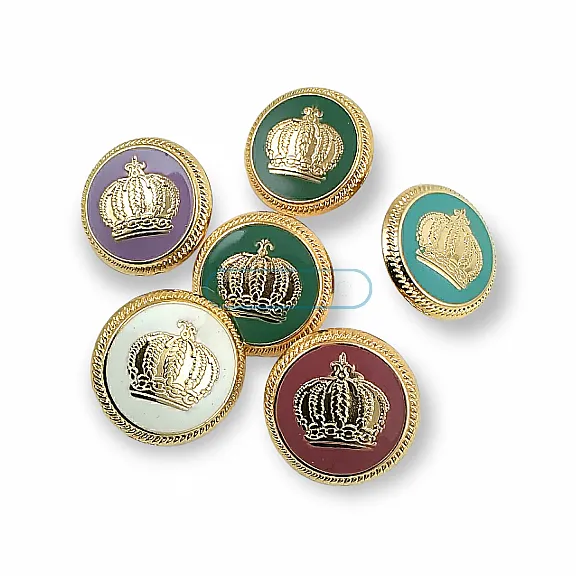 Mineli Ayaklı Düğme - Ceket ve Blazer Ceket Düğmesi 22,5  mm - 36 Boy E 559