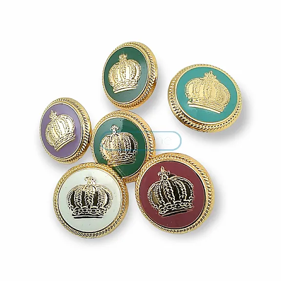 Mineli Ayaklı Düğme - Ceket ve Blazer Ceket Düğmesi 22,5  mm - 36 Boy E 559