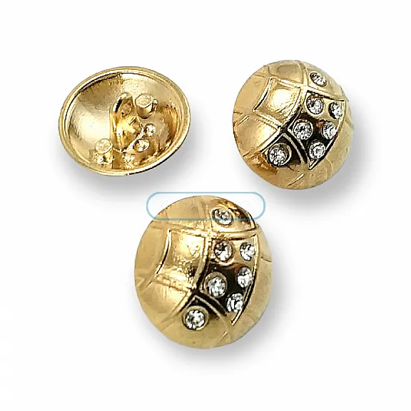 Taşlı Ayaklı Ceket Düğmesi 20 mm - 32 Boy E 700