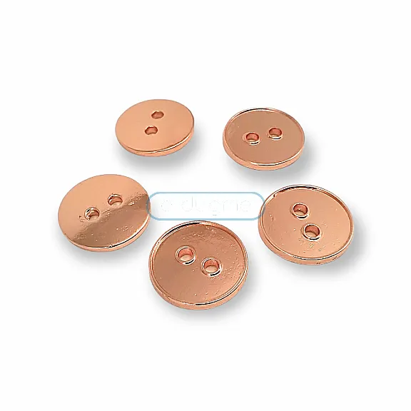 Mineli İki Delikli Metal Düğme 18 mm - 28 boy Ceket Hırka kaban Düğmesi E 1547